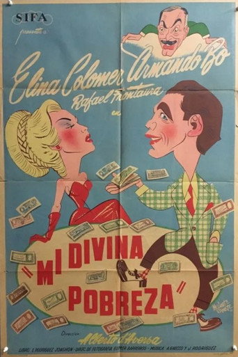 Mi divina pobreza movie poster