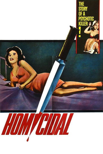 Homicidal movie poster