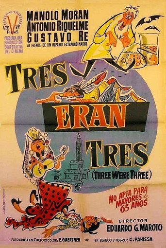 Tres eran tres movie poster