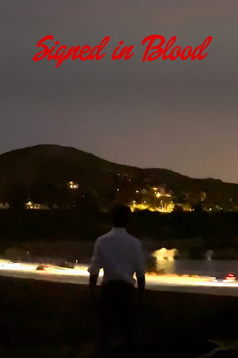 Signed in Blood movie poster