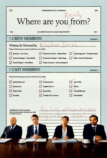 Where Are You Really From? movie poster