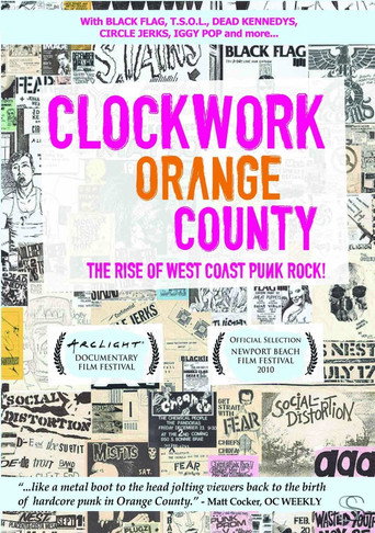 Clockwork Orange County movie poster