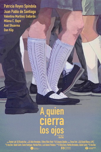 A quien cierra los ojos movie poster