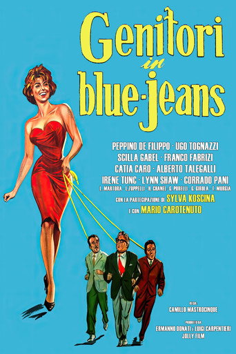 Genitori in blue-jeans movie poster