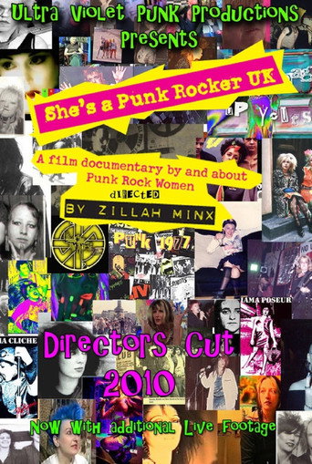 She's a Punk Rocker UK movie poster