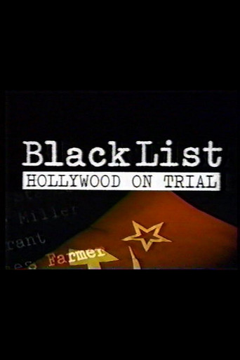 Blacklist: Hollywood on Trial movie poster