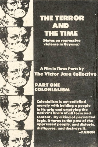 The Terror and the Time movie poster