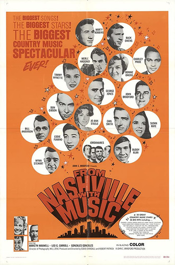 From Nashville With Music movie poster