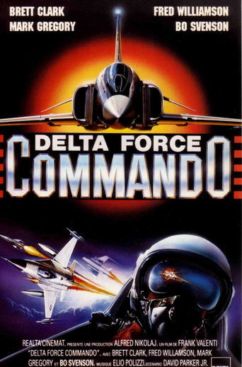 Delta Force Commando movie poster