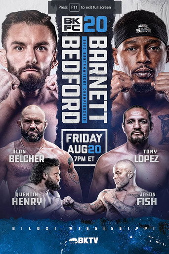 BKFC 20: Bedford vs. Barnett movie poster