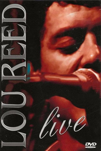 Lou Reed: Live movie poster