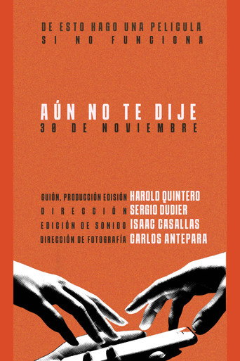 Aún no te dije movie poster
