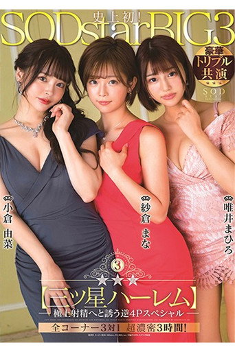 STARS-307 銀河系三ッ星ハーレム 極上射精へと誘う逆4Pスペシャル movie poster