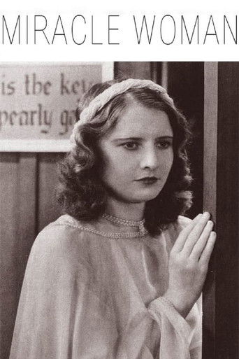 The Miracle Woman movie poster