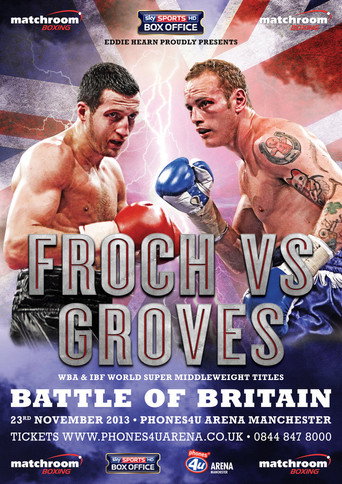 Carl Froch vs. George Groves movie poster