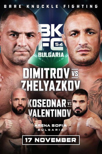 BKFC 54: Dimitrov vs. Zhelyazkov movie poster
