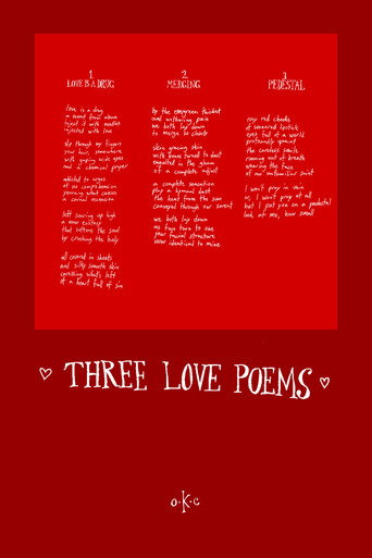 Three Love Poems movie poster