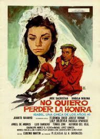 No quiero perder la honra movie poster
