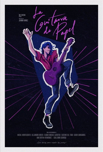 The paper guitar movie poster