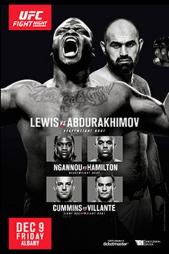 UFC Fight Night 102: Lewis vs. Abdurakhimov movie poster