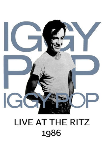 Iggy Pop: Live at the Ritz movie poster