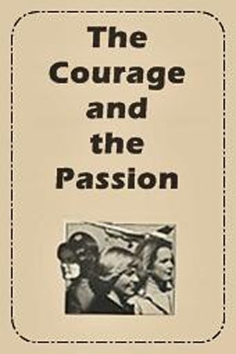The Courage and the Passion movie poster