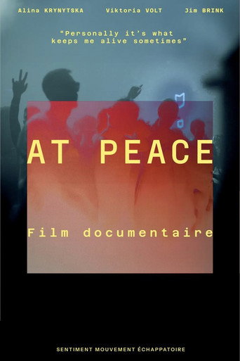 AT PEACE movie poster