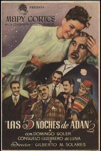 Las cinco noches de Adán movie poster