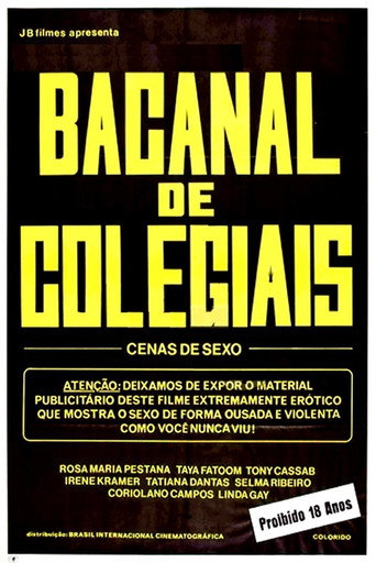 Bacanal de Colegiais movie poster