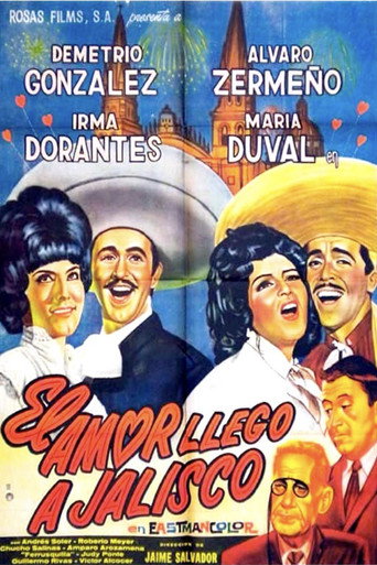 El amor llegó a Jalisco movie poster