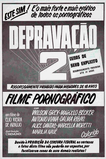 Depravação II movie poster