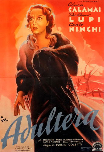 The Adulteress movie poster