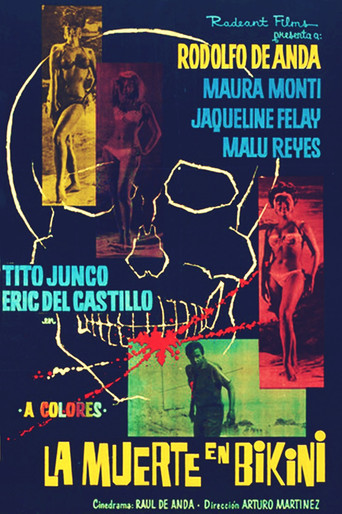 La muerte en bikini movie poster