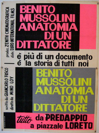 Benito Mussolini: Anatomy of a Dictator movie poster