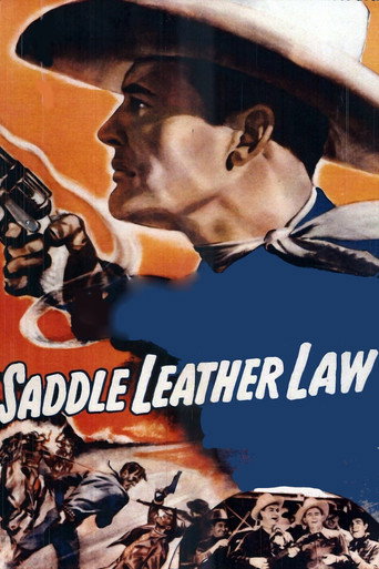 Saddle Leather Law movie poster