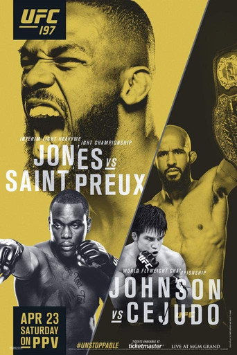 UFC 197: Jones vs. Saint Preux movie poster