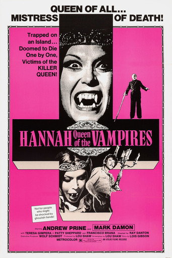 Hannah, Queen of the Vampires movie poster