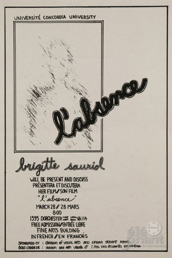 L'absence movie poster