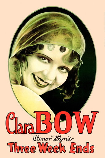 Three Week Ends movie poster