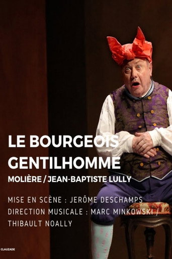 Le Bourgeois gentilhomme movie poster