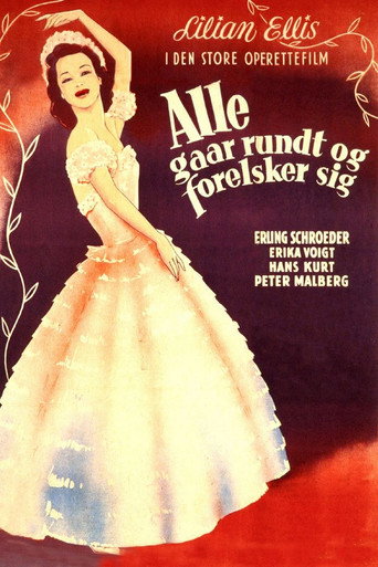 Alle gaar rundt og forelsker sig movie poster