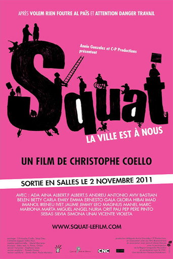 Squat, la ville est à nous ! movie poster