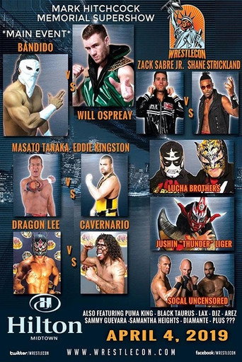 WrestleCon Mark Hitchcock Memorial SuperShow 2019 movie poster