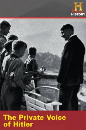 The Private Voice of Hitler movie poster