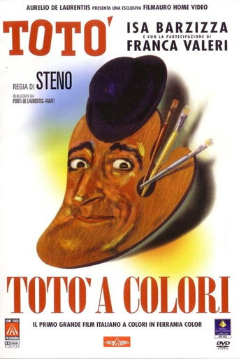 Totó in color movie poster