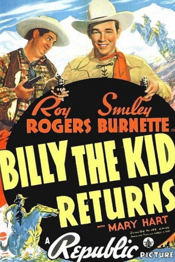 Billy The Kid Returns movie poster
