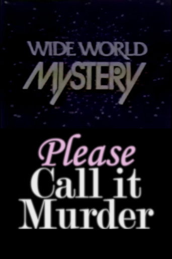 Please Call It Murder movie poster