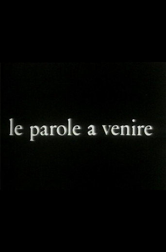Le parole a venire movie poster