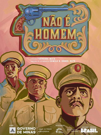 Não é homem movie poster