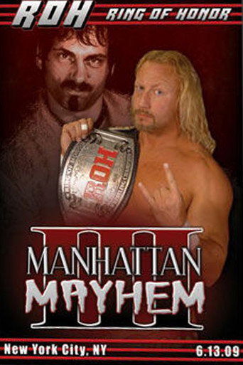 ROH: Manhattan Mayhem III movie poster